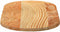 vidaXL - Tafelblad - 80x40x2 - cm - ovaal - massief - eikenhout - lichtbruin