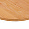 vidaXL - Tafelblad - 80x40x2 - cm - ovaal - massief - eikenhout - lichtbruin