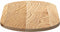 vidaXL - Tafelblad - 80x40x2 - cm - ovaal - massief - eikenhout