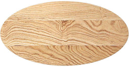 vidaXL - Tafelblad - 80x40x4 - cm - ovaal - massief - eikenhout