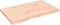 vidaXL - Tafelblad - 80x50x(2-4) - cm - onbehandeld - massief - eikenhout