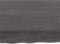 vidaXL - Tafelblad - 80x60x(2-4)cm - behandeld - massief - eikenhout - donkerbruin