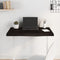 vidaXL - Tafelblad - 80x60x(2-4)cm - behandeld - massief - eikenhout - donkerbruin