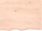 vidaXL - Tafelblad - 80x60x(2-4) - cm - onbehandeld - massief - eikenhout