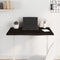 vidaXL - Tafelblad - 80x60x2 - cm - behandeld - massief - eikenhout - donkerbruin