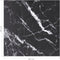 vidaXL - Tafelblad - 80x80 - cm - 6 - mm - gehard - glas - met - marmeren - design - zwart