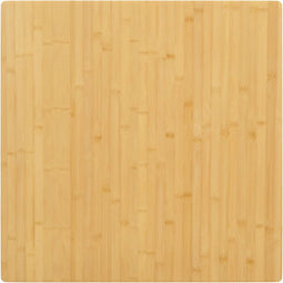 vidaXL - Tafelblad - 80x80x2,5 - cm - bamboe