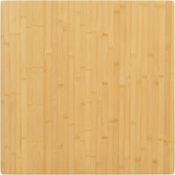 vidaXL - Tafelblad - 90x90x4 - cm - bamboe