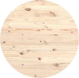 vidaXL - Tafelblad - Ã90x2,5 - cm - massief - grenenhout