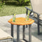 vidaXL - Tafelblad - achthoekig - 50x50x2 - cm - massief - acaciahout