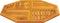 vidaXL - Tafelblad - achthoekig - 90x90x2,2 - cm - massief - acaciahout