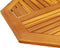 vidaXL - Tafelblad - achthoekig - 90x90x2,2 - cm - massief - acaciahout