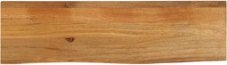 vidaXL - Tafelblad - met - natuurlijke - rand - 100x20x3,8 - cm - massief - mangohout