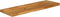 vidaXL - Tafelblad - met - natuurlijke - rand - 100x20x3,8 - cm - massief - mangohout