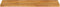 vidaXL - Tafelblad - met - natuurlijke - rand - 100x20x3,8 - cm - massief - mangohout
