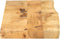 vidaXL - Tafelblad - met - natuurlijke - rand - 100x30x2,5 - cm - massief - mangohout