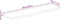 vidaXL - Tafelblad - met - natuurlijke - rand - 100x30x3,8 - cm - massief - mangohout
