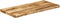 vidaXL - Tafelblad - met - natuurlijke - rand - 100x40x2,5 - cm - massief - mangohout
