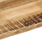 vidaXL - Tafelblad - met - natuurlijke - rand - 100x40x2,5 - cm - massief - mangohout