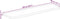 vidaXL - Tafelblad - met - natuurlijke - rand - 100x40x2,5 - cm - massief - mangohout