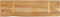vidaXL - Tafelblad - met - natuurlijke - rand - 100x40x2,5 - cm - massief - mangohout