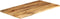 vidaXL - Tafelblad - met - natuurlijke - rand - 100x60x2,5 - cm - massief - mangohout