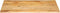 vidaXL - Tafelblad - met - natuurlijke - rand - 100x60x2,5 - cm - massief - mangohout