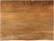 vidaXL - Tafelblad - met - natuurlijke - rand - 100x80x2,5 - cm - massief - mangohout