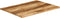 vidaXL - Tafelblad - met - natuurlijke - rand - 100x80x2,5 - cm - massief - mangohout