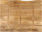 vidaXL - Tafelblad - met - natuurlijke - rand - 100x80x2,5 - cm - massief - mangohout