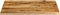 vidaXL - Tafelblad - met - natuurlijke - rand - 100x80x2,5 - cm - massief - mangohout