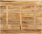 vidaXL - Tafelblad - met - natuurlijke - rand - 100x80x2,5 - cm - massief - mangohout