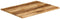 vidaXL - Tafelblad - met - natuurlijke - rand - 100x80x3,8 - cm - massief - mangohout