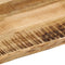 vidaXL - Tafelblad - met - natuurlijke - rand - 100x80x3,8 - cm - massief - mangohout