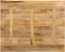 vidaXL - Tafelblad - met - natuurlijke - rand - 100x80x3,8 - cm - massief - mangohout