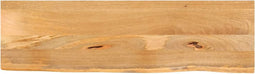 vidaXL - Tafelblad - met - natuurlijke - rand - 110x20x2,5 - cm - massief - mangohout