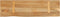 vidaXL - Tafelblad - met - natuurlijke - rand - 110x20x3,8 - cm - massief - mangohout