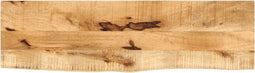 vidaXL - Tafelblad - met - natuurlijke - rand - 110x30x2,5 - cm - massief - mangohout