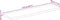 vidaXL - Tafelblad - met - natuurlijke - rand - 110x30x3,8 - cm - massief - mangohout