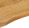 vidaXL - Tafelblad - met - natuurlijke - rand - 110x40x2,5 - cm - massief - mangohout