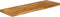 vidaXL - Tafelblad - met - natuurlijke - rand - 110x40x2,5 - cm - massief - mangohout