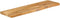 vidaXL - Tafelblad - met - natuurlijke - rand - 110x40x2,5 - cm - massief - mangohout