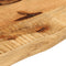 vidaXL - Tafelblad - met - natuurlijke - rand - 110x40x2,5 - cm - massief - mangohout