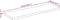 vidaXL - Tafelblad - met - natuurlijke - rand - 110x40x2,5 - cm - massief - mangohout