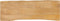 vidaXL - Tafelblad - met - natuurlijke - rand - 110x40x3,8 - cm - massief - mangohout