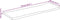 vidaXL - Tafelblad - met - natuurlijke - rand - 110x40x3,8 - cm - massief - mangohout