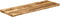 vidaXL - Tafelblad - met - natuurlijke - rand - 110x40x3,8 - cm - massief - mangohout