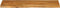 vidaXL - Tafelblad - met - natuurlijke - rand - 110x40x3,8 - cm - massief - mangohout