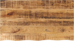 vidaXL - Tafelblad - met - natuurlijke - rand - 110x60x2,5 - cm - massief - mangohout