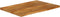 vidaXL - Tafelblad - met - natuurlijke - rand - 110x60x2,5 - cm - massief - mangohout
